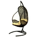 Подвесное садовое кресло Flyhang (коричневое)