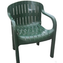 Кресло из пластика N4 Летнее, цвет: темно-зеленый