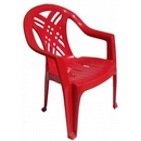 Кресло из пластика N6 Престиж-2, цвет: красный