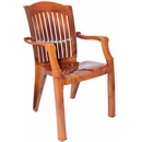 Кресло из пластика N7 Премиум-1 серии Лессир, цвет: мербау