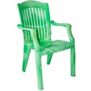 Кресло из пластика N7 Премиум-1 серии Лессир, цвет: весенне-зеленый