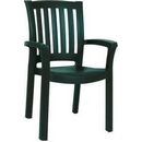 Кресло из пластика Анкона зеленое