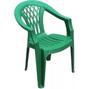 Кресло из пластика Сильви зеленое