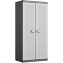 Шкаф пластиковый Logico High Cabinet XL (Лоджико Хай Кабинет Икс Эль), цвет серый