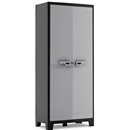 Шкаф пластиковый Titan High Cabinet (Титан Хай Кабинет), цвет серый, черный