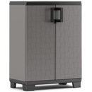 Шкаф пластиковый Up Low Cabinet (Ап Лоу Кабинет), цвет серый, черный