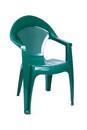 Пластиковое кресло Барселона зелёное