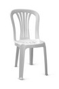 Пластиковый стул Вена белый
