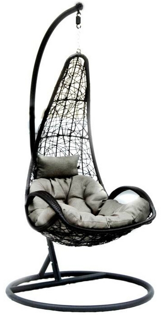 Купить Подвесное плетеное кресло из иск.ротанга Y9125 на grand-dacha.ru 8608-Y9125