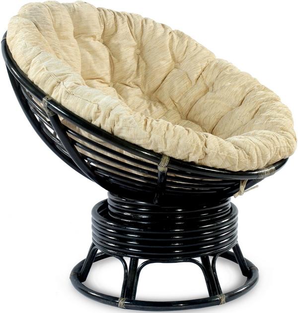 Купить Кресло вращающееся Papasan 23/01B на grand-dacha.ru 8608-kreslo-Papasan-23-01B-venge