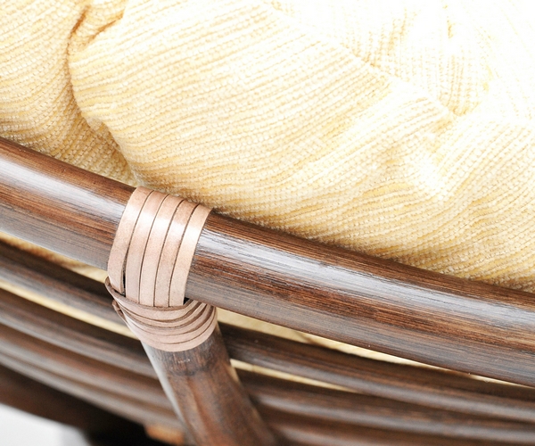 Купить Кресло вращающееся Papasan Matte 23/01B на grand-dacha.ru 8608-kreslo-Papasan-Matte-23-01B-brown