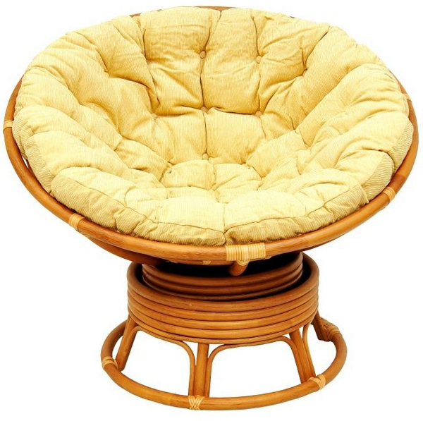 Купить Кресло вращающееся Papasan Matte 23/01B на grand-dacha.ru 8608-kreslo-Papasan-Matte-23-01B-konyachnoe