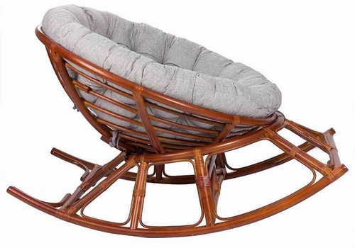 Купить Кресло-качалка из ротанга Papasan Rocker Chair в ГрандДача 8595-Papasan-ROCKER-CHAIR