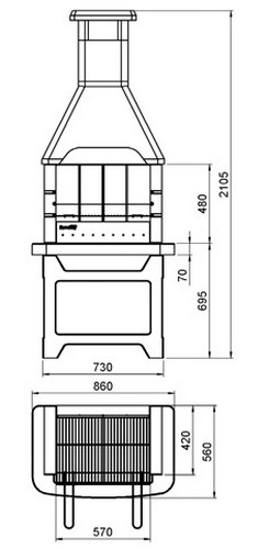 Купить барбекю на grand-dacha.ru Артикул - 8588-Barbekju-oasi