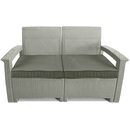 Садовый диван Soft 2 (светло-серый, серо-бежевый)