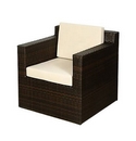 Кресло из комплекта плетеной мебели из ротанга GARDA-1007