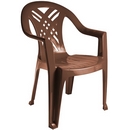 Кресло из пластика N6 Престиж-2, цвет: шоколадный