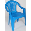 Кресло из пластика детское 8617-160-0055, цвет: голубой
