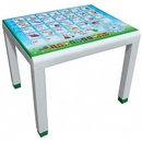 Стол из пластика детский с деколем 8617-160-0057, цвет: зеленый
