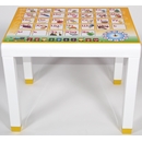 Стол из пластика детский с деколем 8617-160-0057, цвет: желтый