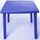 Стол из пластика квадратный 8617-130-0019-kv-pr, цвет: синий