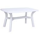 Стол из пластика прямоугольный Премиум 8617-130-0014, цвет: белый