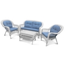 Комплект садовой мебели Деоль LV520 White/Blue