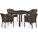 Набор мебели (T257A-Y350A-W53 4PCS Brown) Рикон