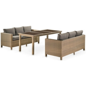 Набор мебели (T365-S65B-W65 Light Brown) Барле