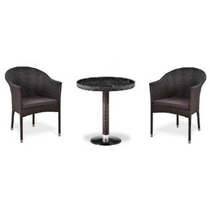 Комплект плетеной мебели Кетвиль T601/Y350-W53 Brown 2Pcs