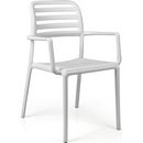 Кресло Costa из пластика, цвет белый