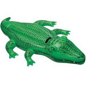 Надувная игрушка-наездник Крокодил 168х86см (58546)