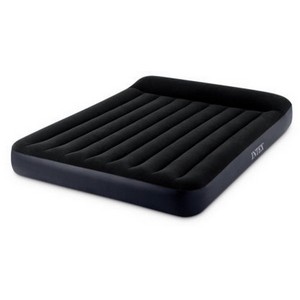 Надувной матрас с подголовником Pillow Rest Classic Bed Fiber-Tech 183х203х25см (64144)