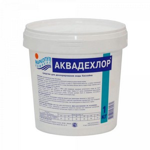 Гранулы для дехлорирования Аквадехлор 1 кг (М02)