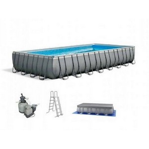 Каркасный Бассейн Intex Rectangular Ultra Frame Pool 975x488x132 см (26374)