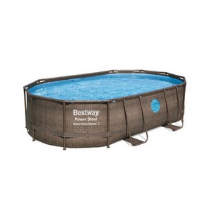   Bestway Oval Pool Set  488x305x107  (56946 BW)