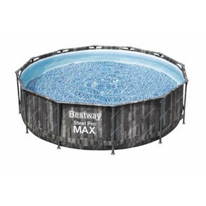 Каркасный бассейн Bestway Steel Pro Max d366х122см 10250л фильтрующий насос, лестница