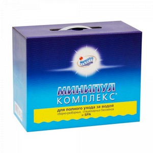 Набор химии 5 в 1 Минипул Комплекс 5,5 кг для бассейна от 10 до 30 м3 (М22)