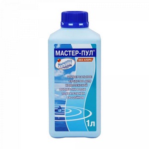 Средство 4 в 1 для обеззараживания и очистки воды Мастер-Пул 1 л (М20)