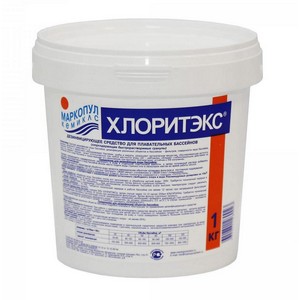 Средство для дезинфекции воды Хлоритэкс 1 кг в гранулах (М26)