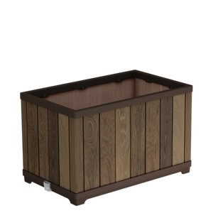 ����� ������� Deco ractangle tall planter