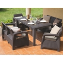 Комплект мебели для сада и дачи Corfu II Fiesta (Корфу фиеста) коричневый