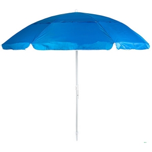 Зонт для сада и дачи Green Glade (Грин Глейд) 1281 голубой с серебряным покрытием