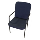 Кресло для сада Прованс с подушкой OLSA (синий)