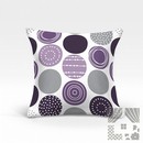 Декоративная подушка Роули-О (фиолетовая)