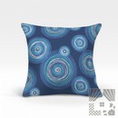 Декоративная подушка Ван Гог-О (синяя)